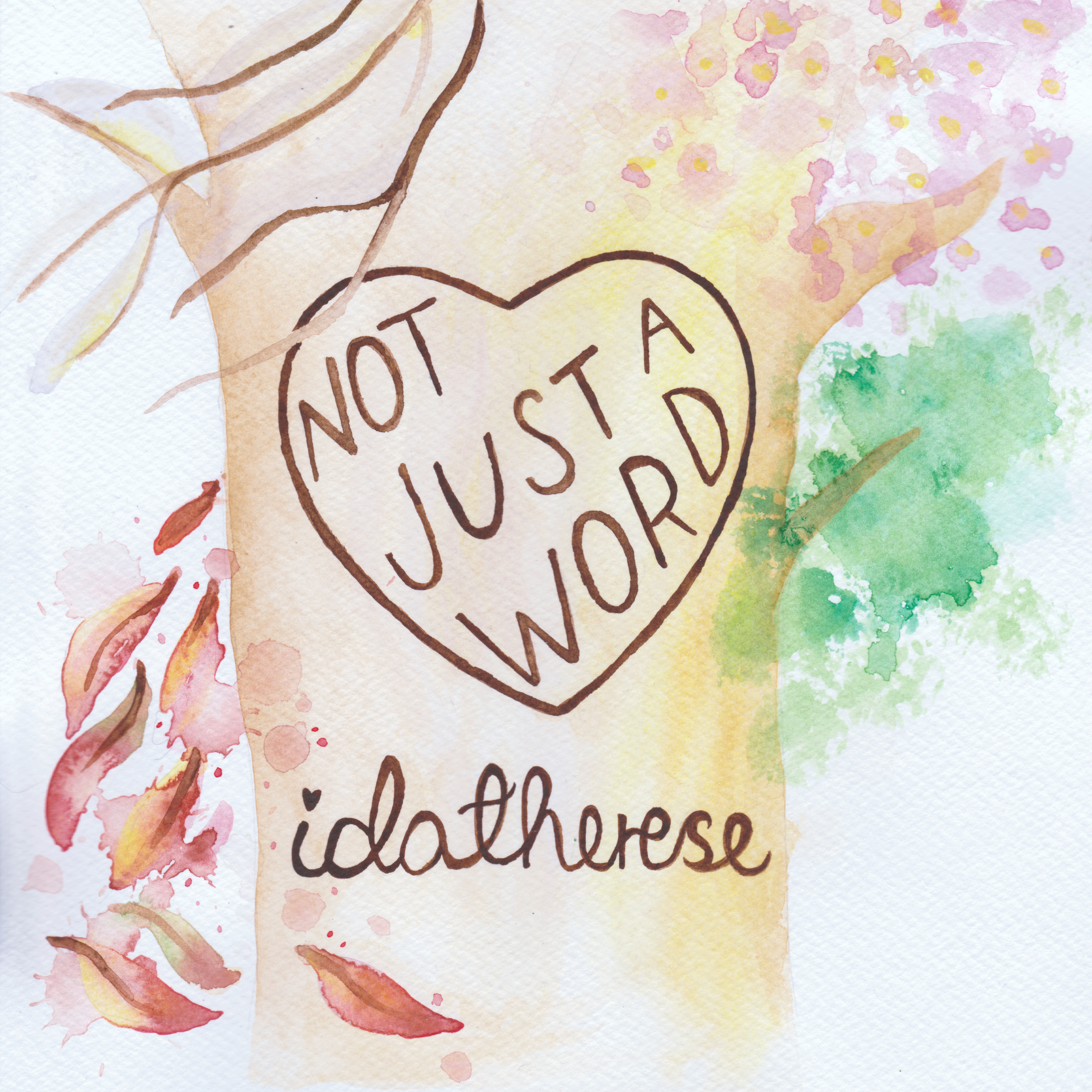 not just a word cover