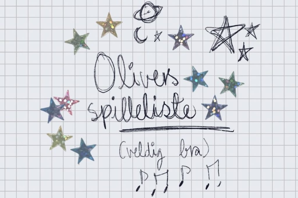 Olivers spilleliste (veldig bra!)